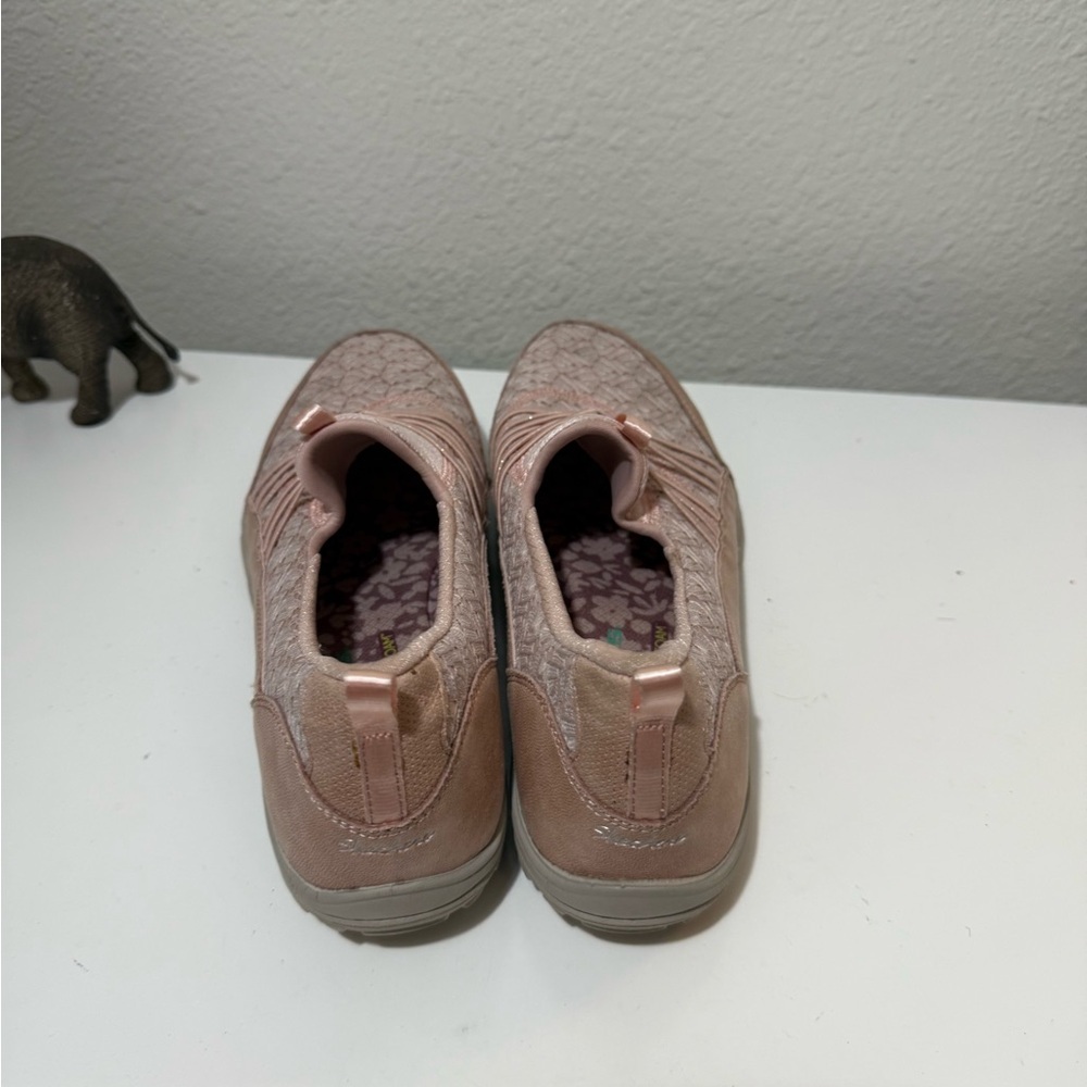 Skechers Women's Pink Lace Sneakers - Picture 2 of 4